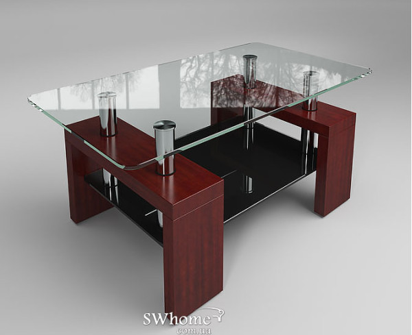 Стіл журнальний Престиж міні Чорний редвуд-0