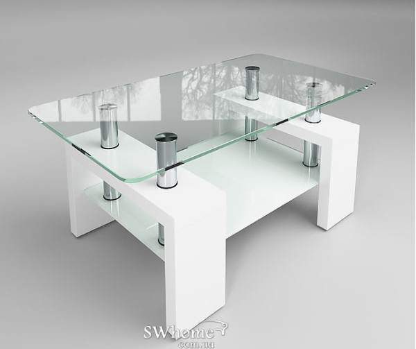 Стіл журнальний Престиж міні Білий-0