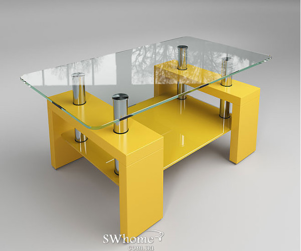 Стіл журнальний Престиж міні Жовтий-0