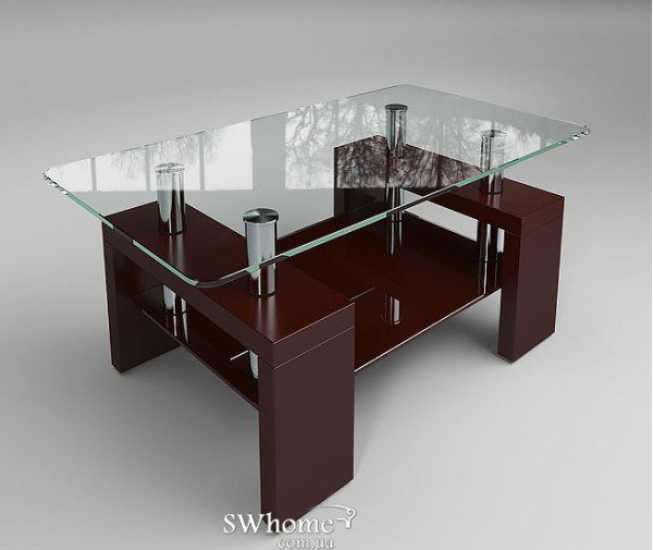 Стіл журнальний Престиж міні Бордо-0