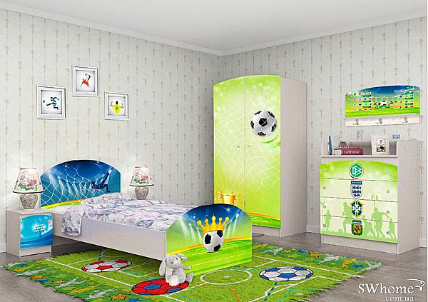 Дитяча кімната Вальтер Футбол №1 Венге світлий-0