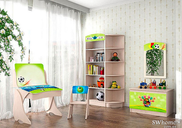 Дитяча кімната Вальтер Футбол №1 Венге світлий-1