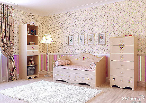 Дитяча кімната Вальтер Provence Ваніль глянець-0