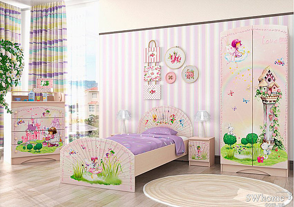 Дитяча кімната Вальтер Вієр Венге світлий-0