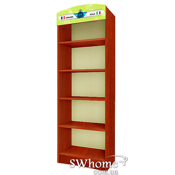 Стелаж книжковий Вальтер Футбол №2 Яблуня локарно-0