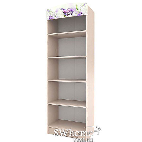 Стеллаж книжный Вальтер Природа Венге светлый-0