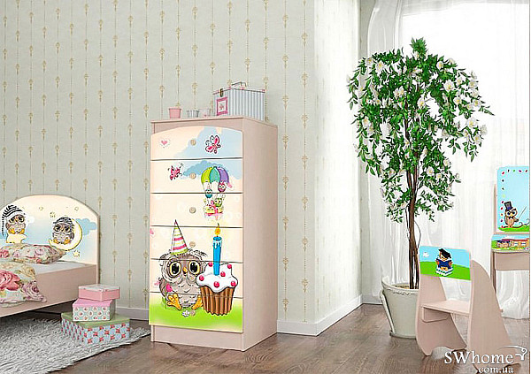 Дитяча кімната Вальтер Сови Венге світлий Дитяча кімната Вальтер Сови Венге світлий-3