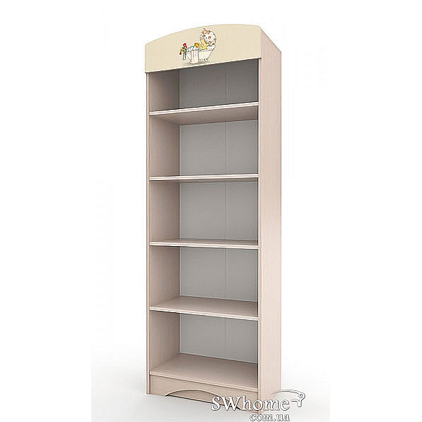 Стелаж книжковий Вальтер М+Д Венге світлий-0