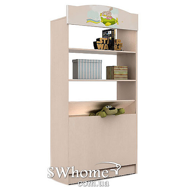 Стеллаж Вальтер Зайки Венге светлый-0