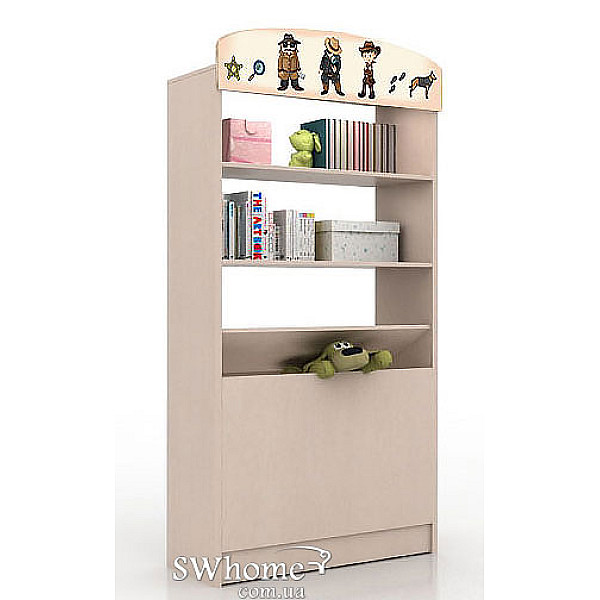 Стеллаж Полиция Венге светлый-0