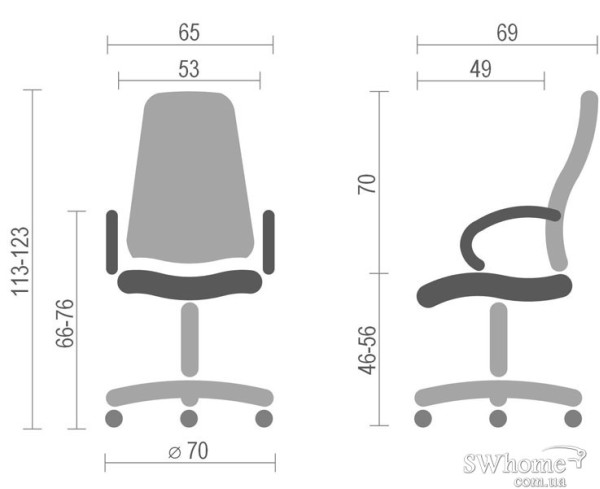 Крісло Дрім АКЛАС CH ANF Коричневий-3
