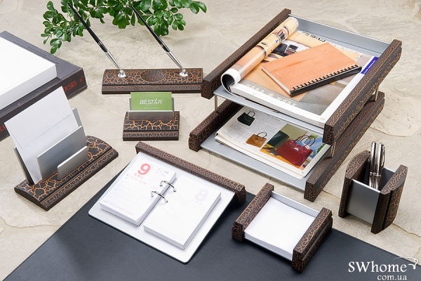 Набор настольный Bestar 8 предметов Светлая вишня 8237FDY-0