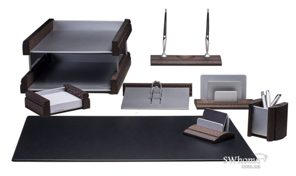 Набор настольный Bestar 8 предметов Светлая вишня 8237FDY-1