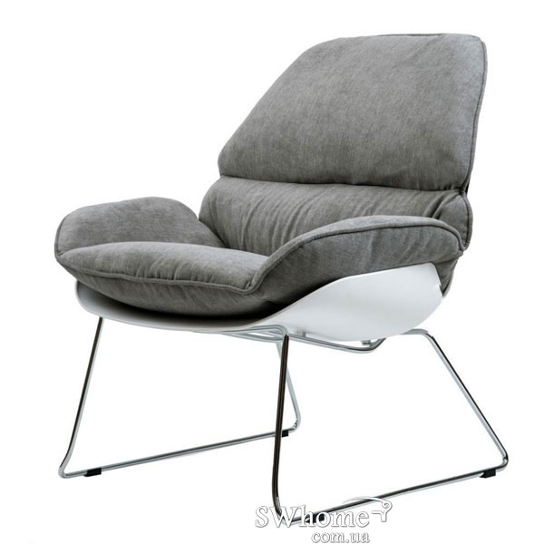 Кресло лаунж Concepto Serenity Серое-0