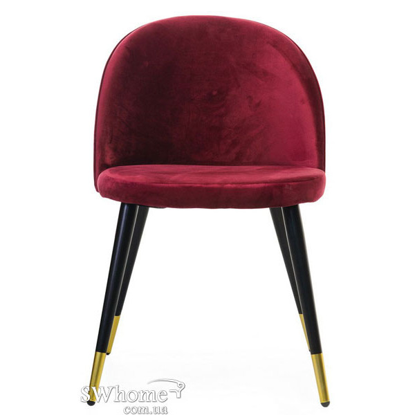 Стул Vetro Mebel M-12-4 Красный + черный (золотой наконечник)-4