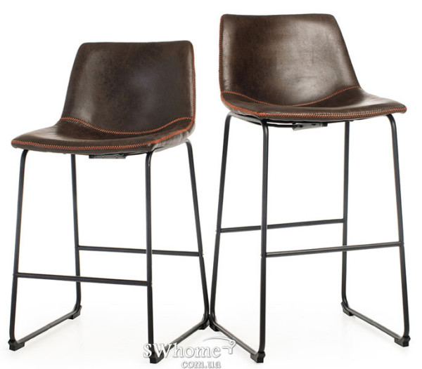 Барний стілець Vetro Mebel B-14 коричневий-5