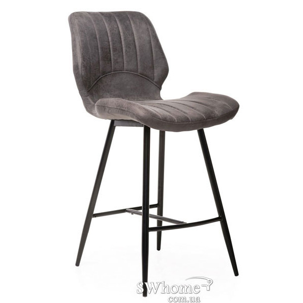 Полубарный стул Vetro Mebel B-19 Серый-0