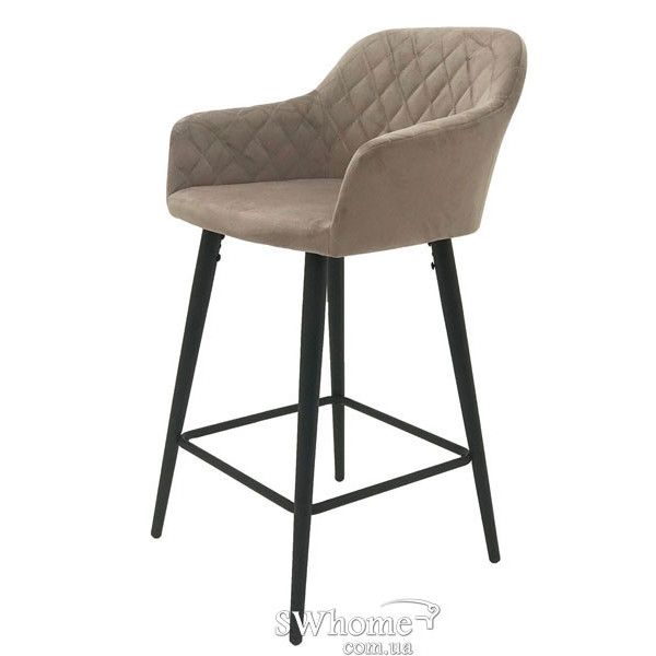 Стілець напівбарний Concepto Antiba Пудровий-сірий-0