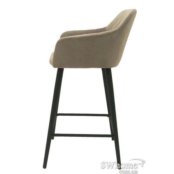 Стілець напівбарний Concepto Antiba Пудровий-сірий-1