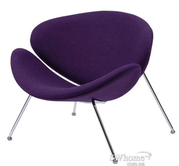 Кресло Concepto Foster Лаунж Фиолетовое-0