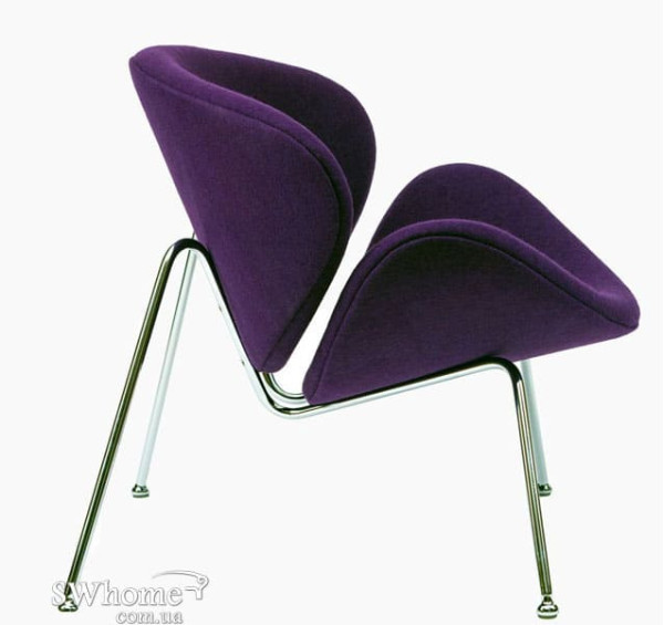 Кресло Concepto Foster Лаунж Фиолетовое-1