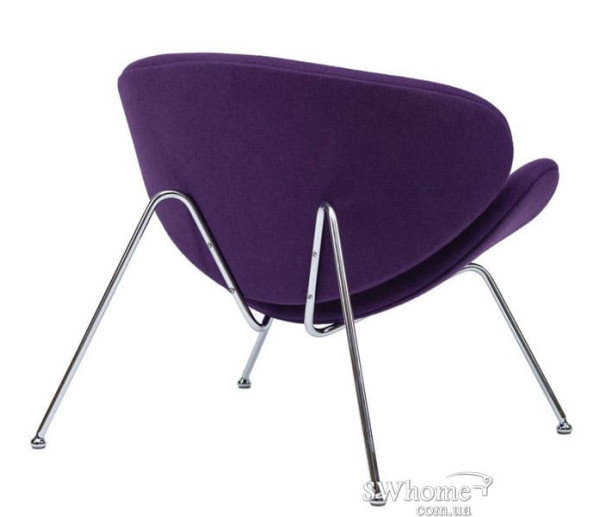 Кресло Concepto Foster Лаунж Фиолетовое-2