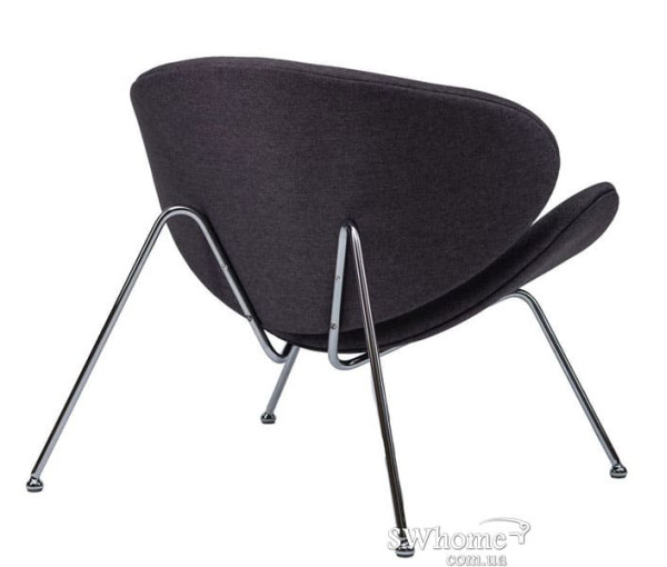 Крісло Concepto Foster Лаунж Сірий графіт-1