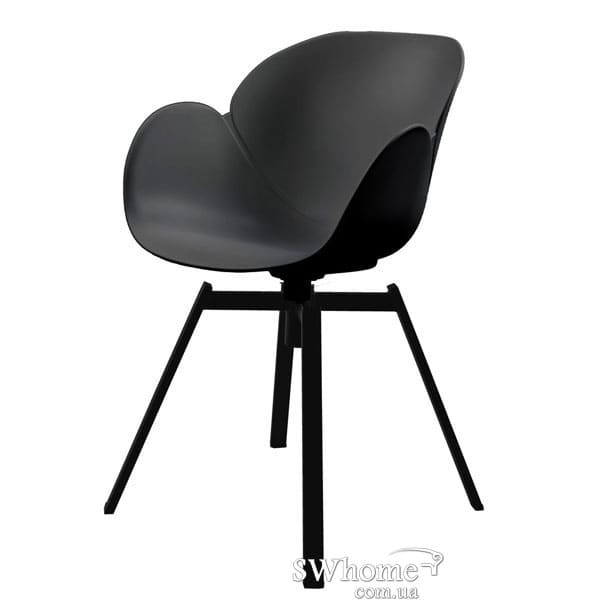 Крісло Concepto Spider поворотне Чорне-2