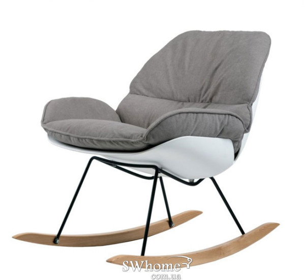 Кресло-качалка Concepto Serenity Серое-0
