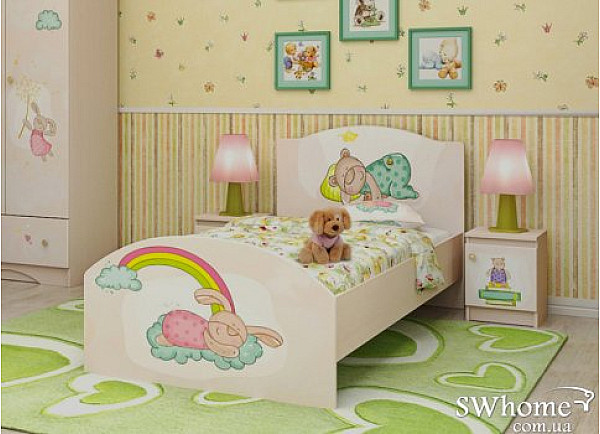 Ліжко Вальтер Зайки-0