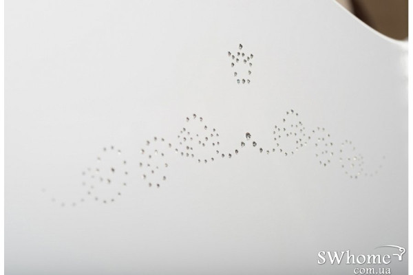 Кровать Вальтер Swarovski Белый-3