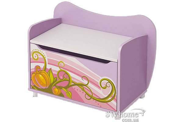 Комод для іграшок Бриз Cinderellа Сn-22 Бузковий Комод для іграшок Бриз Cinderellа Сn-22 Бузковий-1