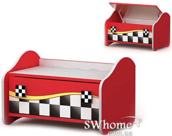 Комод для іграшок Бриз Driver Dr-22 Червоний-0