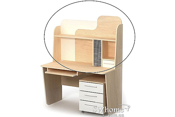 Надстройка на стол Бриз Mega М-09-1 Дуб светлый-1