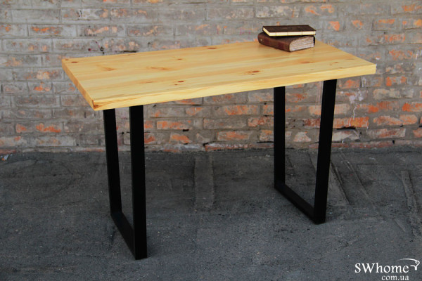 Стол EcoWalnut с ровными краями Сосна-5