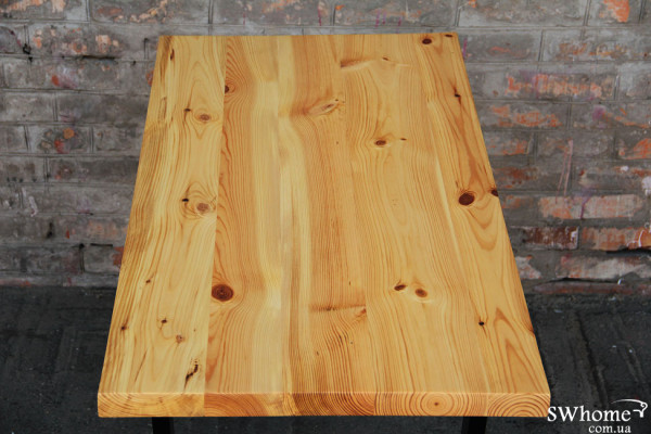 Стол EcoWalnut с ровными краями Сосна-4