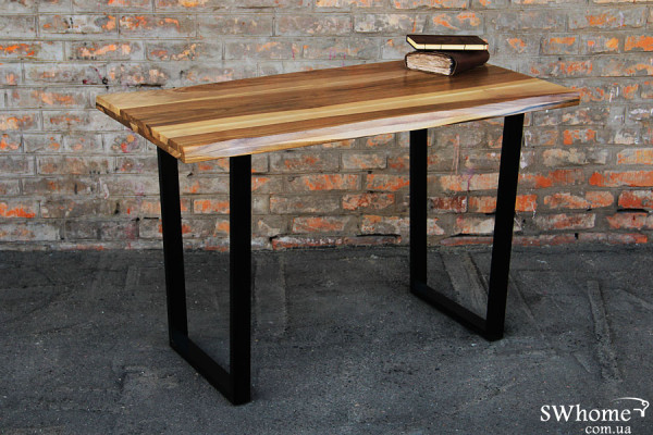 Стол EcoWalnut с живыми краями Орех-0