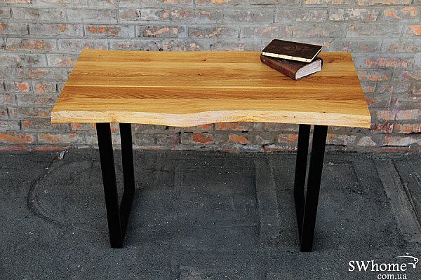 Стол EcoWalnut с живыми краями Дуб-3