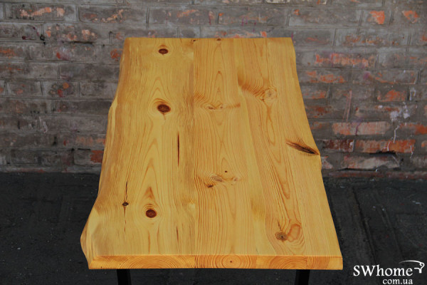 Стіл EcoWalnut із живими краями Сосна-1