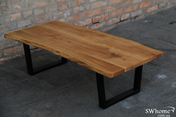 Кофейный стол EcoWalnut с живыми краями Дуб-4