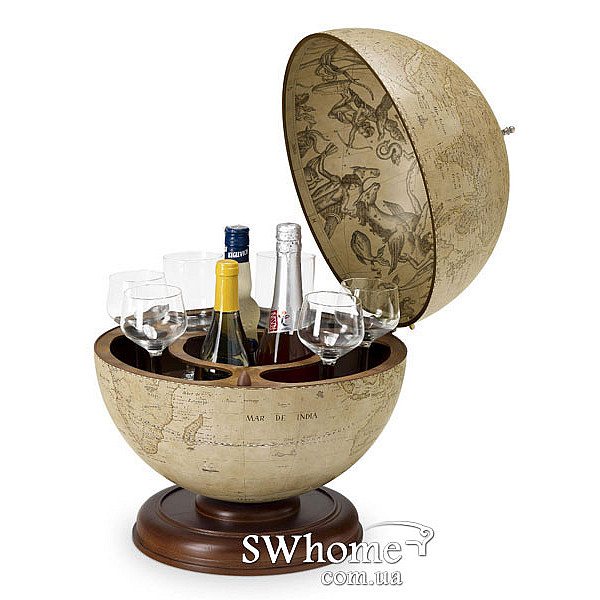 Глобус бар настольный Zoffoli Urano Z.16.ANTIQUA Италия-0