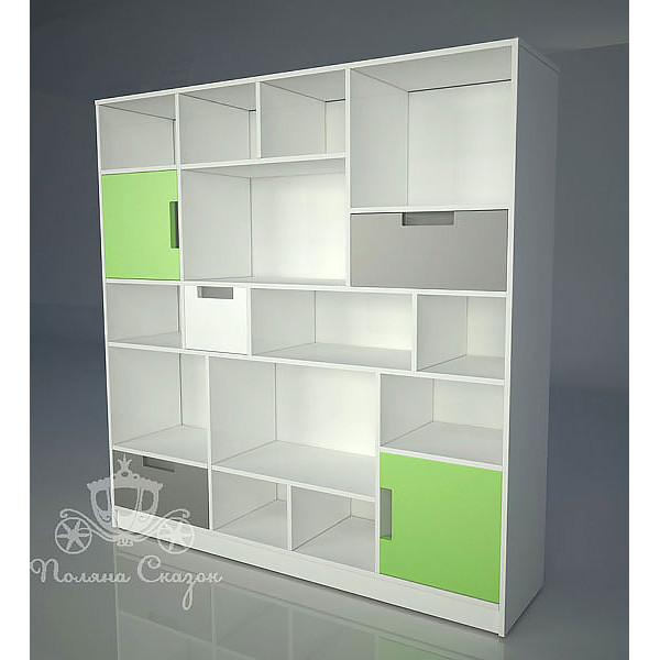 Стеллаж Абстракция Поляна сказок Автомобильчик-1