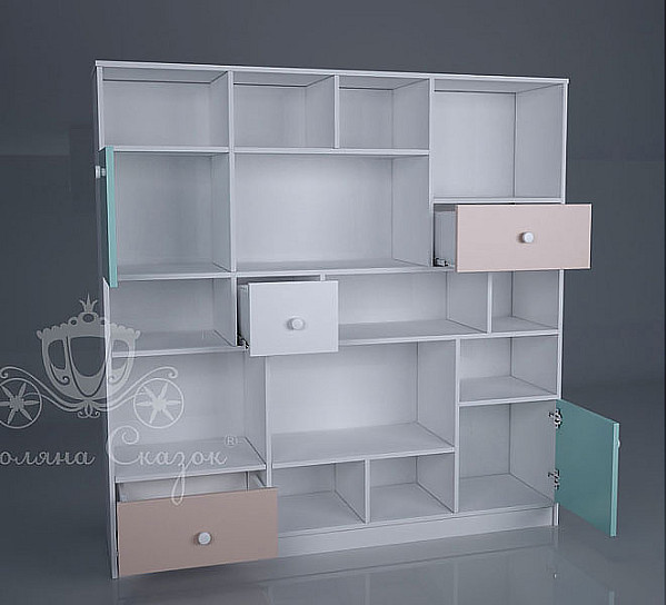 Стеллаж Абстракция Поляна сказок Candy bar-0