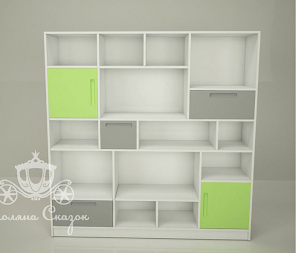 Стеллаж Абстракция Поляна сказок Футбол-1