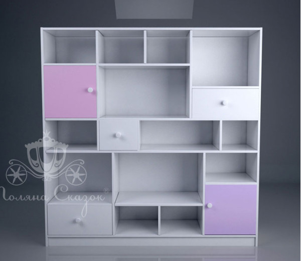 Стелаж Абстракція Поляна казок Дзвіночки-2