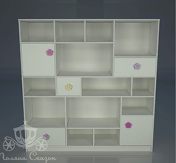 Стелаж Абстракція Поляна казок Літо-0