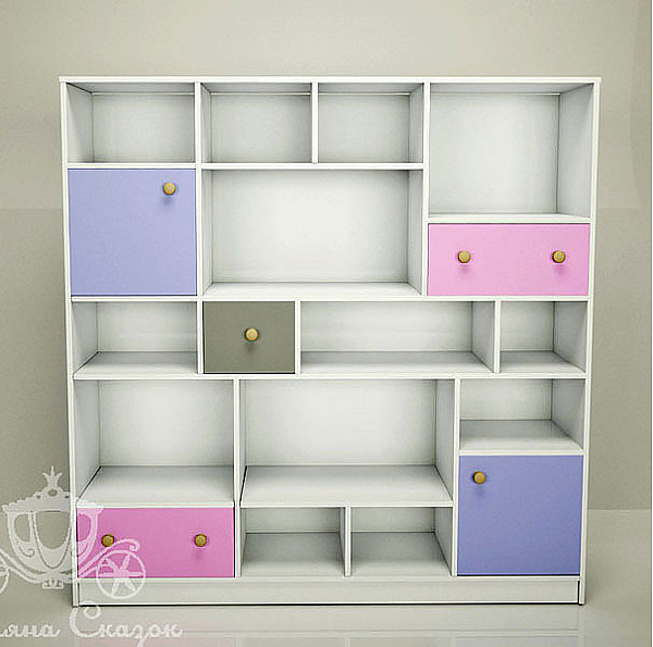 Стеллаж Абстракция Поляна сказок City-0