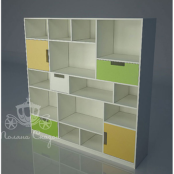 Стелаж Абстракція Поляна казок Вінні та друзі-1