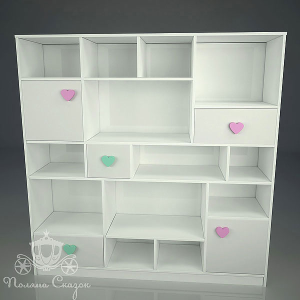 Стелаж Абстракція Поляна казок Попелюшка Mix-1