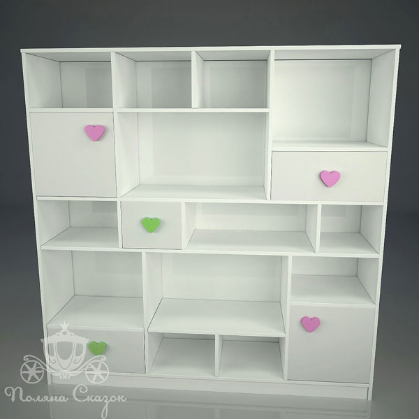 Стелаж Абстракція Поляна казок Принцеса-1